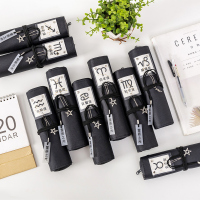 十二星座笔袋韩国简约女生大容量创意文具盒女孩ins少女心小清新可爱中小学生初中生日系铅笔袋卷笔袋笔帘