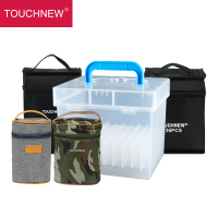 touch new马克笔笔袋马克笔盒文具马克笔收纳袋大容便携袋30/40/60/80/168色