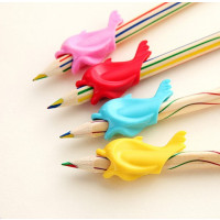 握笔神器 幼儿园 初学者 握笔器矫正器 小学生 儿童一年级拿抓笔纠正学写字姿势养成铅笔套小孩子成年钢笔套|4个