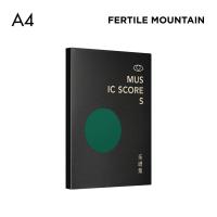 乐谱集fp-z04 黑白谱夹a4乐谱夹钢琴谱夹册插页歌曲谱夹子音乐谱册吉他谱夹本乐队翻页阅谱夹文件资料册