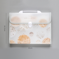 本小姐 小清新a4手提风琴包简约学生用大容量文件夹档案试卷夹|水星记-星球大