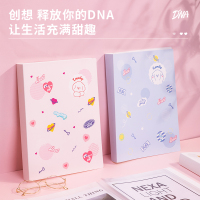 欧阳娜娜推荐资料册a4插页60页文件夹可爱追星女孩琴谱夹册小清新作品集画册夹整理册学生奖状收集册