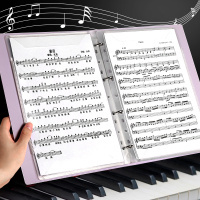 乐谱夹谱夹子活页夹不反光可修改透明插页多层文件夹多功能学生架子鼓钢琴谱子夹册音乐歌谱资料收纳册琴谱夹