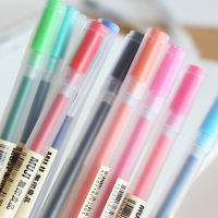 日本文具彩色笔凝胶墨水笔学生中性笔考试笔0.38/0.5mm