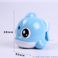 削笔器美术生专业手动卷笔刀炭笔旋笔刀小型便携学生用修转笔刀手摇刨笔机销绞笔铅笔刀自动电动|蓝色鲸鱼款