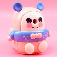 卡通防卡铅削笔机自动进笔卷笔刀转笔刀手动铅笔刀小学生用手摇削笔刀多功能钻刨旋儿童学习美术生削笔器|纪念款二代-粉色1台