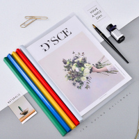 抽杆夹水滴形三角杆a4拉杆夹文件夹资料试卷夹抽杆书皮简历夹报告