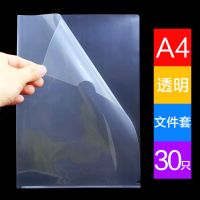 单片夹a4 l型文件夹 a4二页文件套 文件袋透明单页夹办公用品