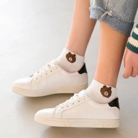 5双袜子女士短袜浅口可爱日系夏季薄款船袜纯棉春夏春秋ins潮中筒