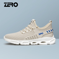 Zero零度男鞋2020春新款潮流运动休闲鞋男防滑透气轻便潮流飞织鞋