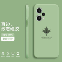 莱圳发适用于 红米note12turbo手机壳红米note12pro液态硅胶保护套新款简约潮牌网红防摔镜头全包挂绳超薄
