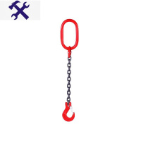 敬平起重链条吊索具组合吊环模具行车吊车吊链G80锰钢链条吊装工具