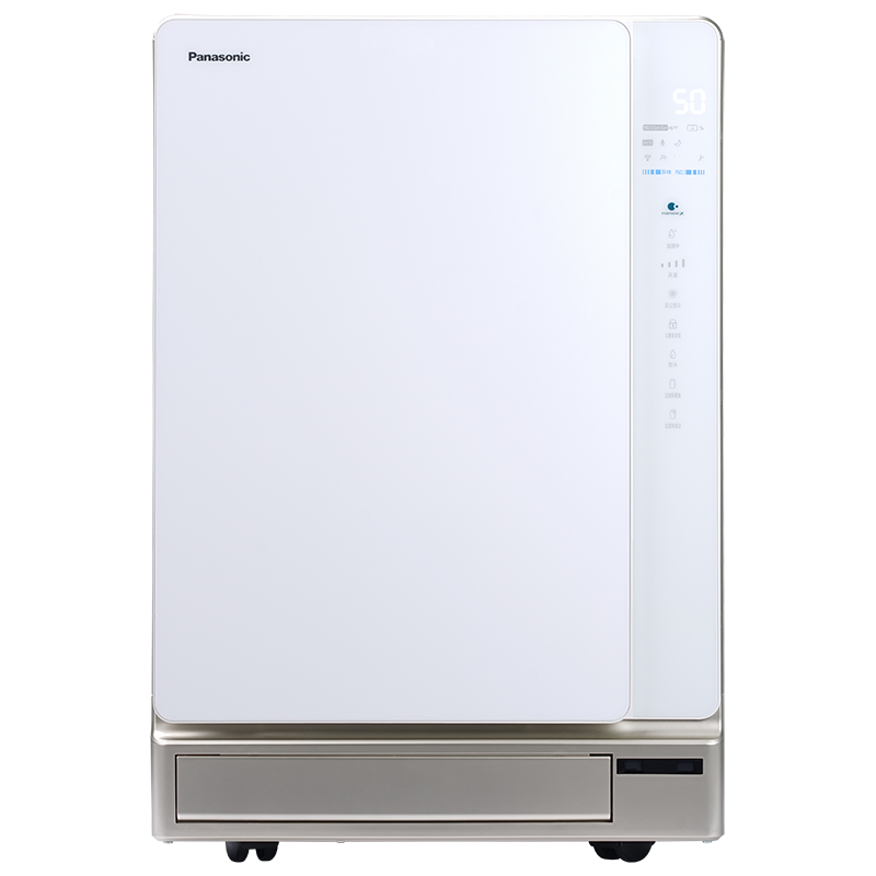 松下(Panasonic)空气净化器F-113C8VX-N家用卧室办公室氧吧APP操作除霾除甲醛PM2.5 除烟(金色)