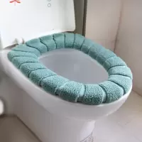 日系加厚方形O型U型通用马桶垫 坐垫马桶圈垫 秋冬款坐便套马桶套 三维工匠