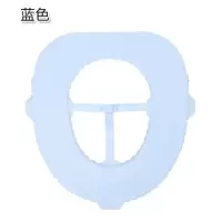 通用硅胶马桶垫卫生间防水坐便套 家用可水洗旅行便携马桶 三维工匠