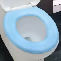 [2个装]马桶垫坐垫 家用加厚马桶圈垫马桶套厕所防水拉链坐便套 三维工匠