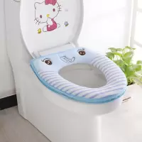 卡通马桶垫坐垫家用四季坐便套防水拉链式马桶套坐便器垫马桶圈垫 三维工匠