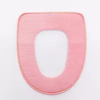 马桶垫坐垫家用四季通用加厚防水马桶套冬季毛绒马桶座圈坐便器套 三维工匠