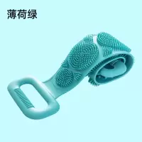 硅胶搓澡后背洗澡长条洗澡巾搓背男女强力双面搓泥搓灰搓澡巾 三维工匠浴球