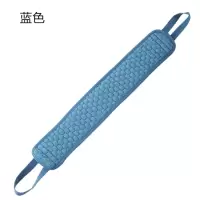 家用长条搓背巾 双面宿舍沐浴洗澡巾搓背巾搓背条 成人后背搓澡巾 三维工匠浴球