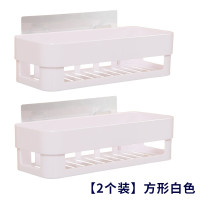 洗手池强力粘贴放漱口杯吸壁式淋浴房卫生间置物架牙具盒牙刷筒玻 三维工匠 三角形蓝色2个装牙刷架