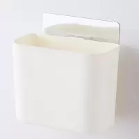 壁挂沥水牙膏刷梳子置物架免打孔浴室洗手卫生间厨房筷子篮收纳架 三维工匠 置物架[白色]牙刷架