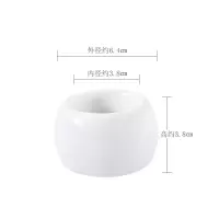 电动牙刷放置架陶瓷牙刷架日式陶瓷牙刷收纳牙具架 三维工匠 粉色+灰色(2个)