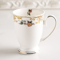 欧式情缘卫浴自由搭配漱口杯牙刷杯刷牙杯牙具卫浴五件洗漱用品 三维工匠 欧式情缘皇室杯4件套(大皂碟)洗漱杯