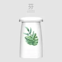 磁力悬挂洗漱杯磁吸式免打孔漱口刷牙杯倒挂创意家用简约情侣套装 三维工匠 粉