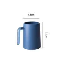 刷牙杯家用牙缸情侣洗漱杯套装杯子可爱牙杯简约牙刷杯创意漱口杯 三维工匠 绿色
