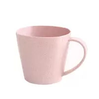 4个装刷牙杯家用牙缸情侣洗漱杯水套装杯子简约牙刷杯创意漱口杯 三维工匠 粉色4个装