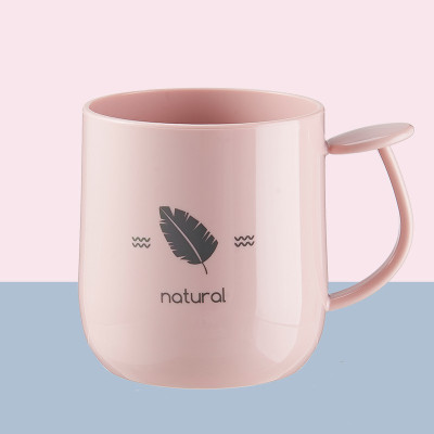 日式ins洗漱杯 情侣家用简约牙刷杯子一家儿童漱口杯创意欧式牙缸 三维工匠 北欧蓝+北欧粉
