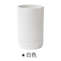 简约可拆洗漱杯家用刷牙杯子创意可爱牙缸杯子情侣便捷学生漱口杯 三维工匠 杏色*1+灰白*1