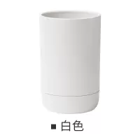 简约可拆洗漱杯家用刷牙杯子创意可爱牙缸杯子情侣便捷学生漱口杯 三维工匠 灰白*1+灰白*1
