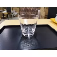 酒店锤纹玻璃漱口杯创意刷牙杯简约牙刷杯家用洗漱杯北欧情侣口杯 三维工匠 锤纹炫彩(300)