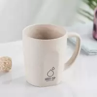 儿童可爱漱口杯家用情侣一对牙刷杯刷牙杯子创意简约洗漱杯套装 三维工匠 两个装-蓝米