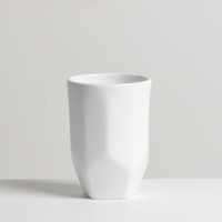 北欧ins风格几何粉色少女心陶瓷情侣洗漱杯漱口杯刷牙杯托盘套装 三维工匠 粉色+白色+白色陶瓷托盘