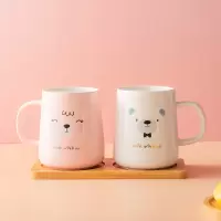 漱口杯情侣一对洗漱杯卡通简约套装牙具杯牙桶牙缸创意可爱刷牙杯 三维工匠 羊驼,单杯