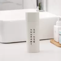 创意牙刷盒洗漱口杯套装旅行便携简约家用学生宿舍刷牙杯子牙具盒 三维工匠 米色三件套洗漱杯