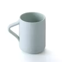 刷牙杯子家用 简约牙刷杯创意洗漱杯韩国 欧式一家三口漱口杯情侣 三维工匠 北欧粉+北欧米[共2个]