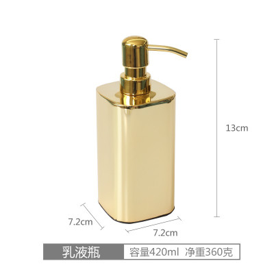 玻璃浴室漱口杯情侣家用套装网红款北欧轻奢刷牙缸洗漱杯创意托盘 三维工匠 几何杯4件套