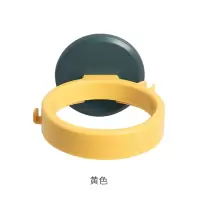 吹风筒架壁挂式卫生间浴室ins收纳洗漱台置物架免打孔吹风机挂架 三维工匠 黑色储物架