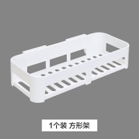 免打孔卫生间置物架浴室洗手间壁挂式肥皂架厕所洗漱台三角收纳架 三维工匠 三角架1个储物架