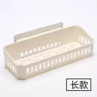 免打孔卫生间浴室置物架壁挂式沐室收纳放沐浴露架子厕所镜前 三维工匠 带毛巾杆款