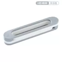 卫生间置物架壁挂浴室拖鞋架免打孔厕所卫浴上墙洗手间收纳架KZ型 三维工匠 [一变四鞋架]-蓝白色储物架