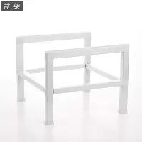 卫生间置物架厕所放盆架浴室洗手间洗漱台洗澡盆脸盆架收纳架落地 三维工匠 脸盆+4挂钩+橡胶锤储物架