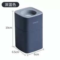 全自动挤牙膏器免打孔壁挂式牙膏置物架家用多功能懒人牙膏挤压器 三维工匠 深蓝
