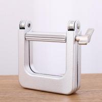 懒人自动挤试用妆小样金属牙膏挤压器化妆品洗面奶挤压夹机 三维工匠 银色挤牙膏器