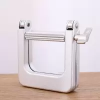懒人自动挤试用妆小样金属牙膏挤压器化妆品洗面奶挤压夹机 三维工匠 黑色挤牙膏器