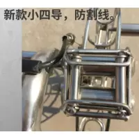 2019年新款潍坊不锈钢风筝带刹车线轮大轴承线盘创意 三维工匠 重量只是参考,介意
